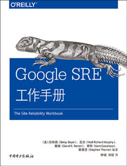 Google SRE工作手冊